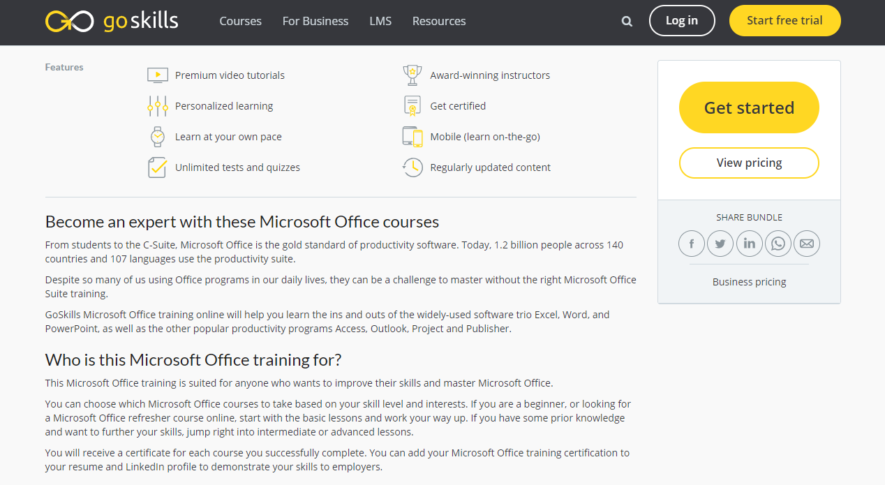 Top 10 Microsoft Office Courses for Professionals | Total Training